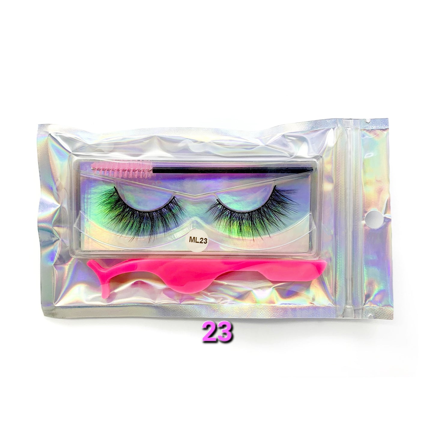 21-30 Natural Fluffy Dramatic Wispy Mink Eyelashes Pack