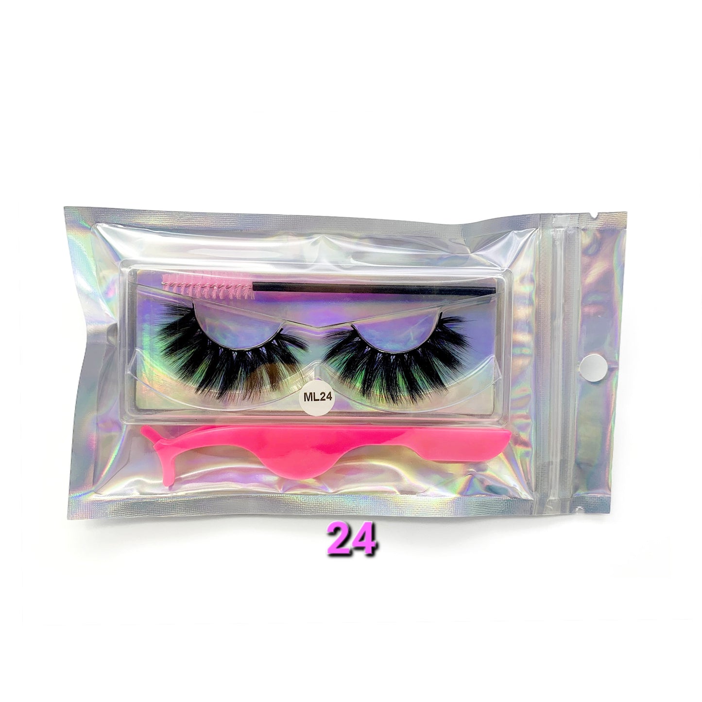 21-30 Natural Fluffy Dramatic Wispy Mink Eyelashes Pack