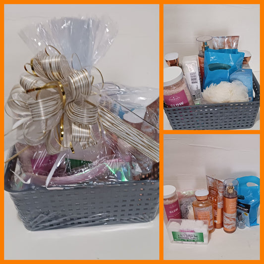 Mother's Day Bath & Body Works Warm Vanilla Sugar 9pc Spa Gift Basket