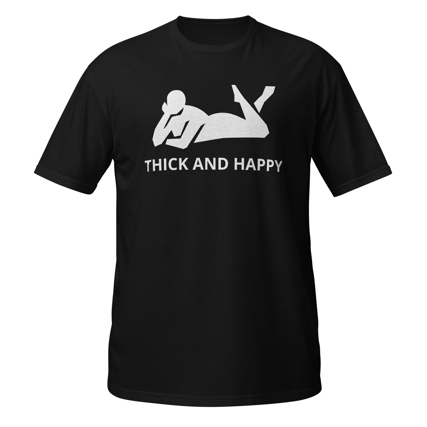 THICK AND HAPPY Short-Sleeve Unisex T-Shirt