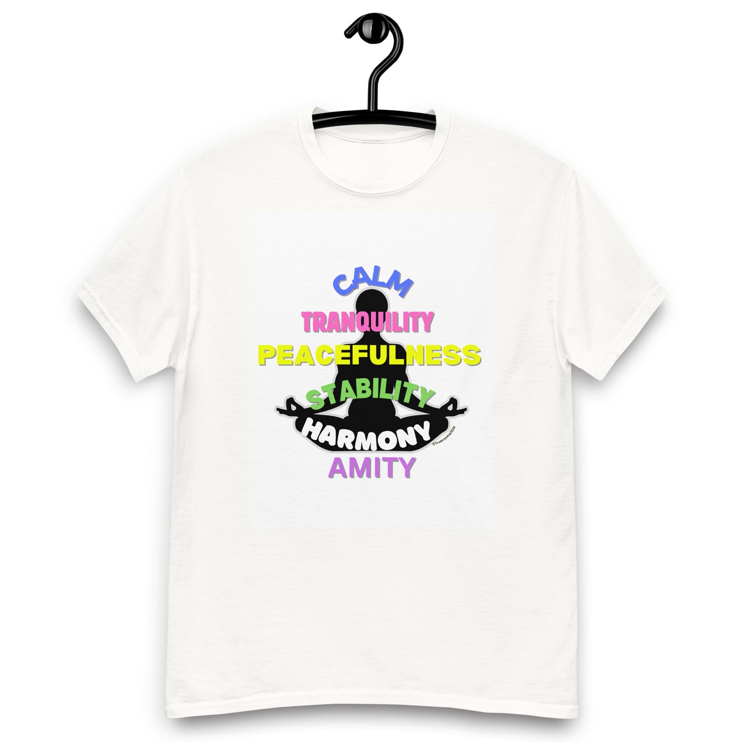 PEACE Unisex Short- Sleeve Cotton T-Shirt